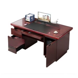 Mahogany 140cm Executive Desk